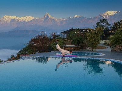 Mount Fishtail Seen From Pokhara