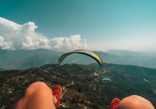 Paragliding in Nepal